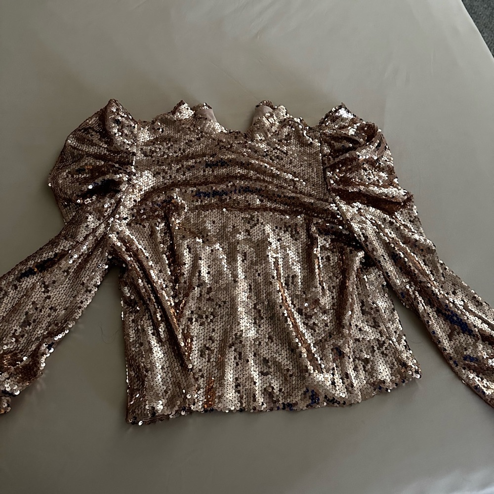 Sequin top
